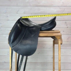 Used Stubben Portos Dressage Saddle 17.5/MW -Horse Supplies Store 330 Seat Measurement 63000.1686181845