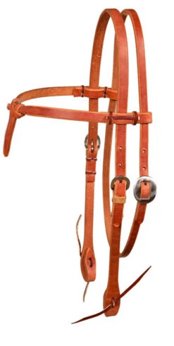 Berlin Hand Tied Knot Brow Headstall