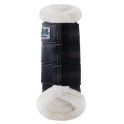 B Vertigo Drew Fleece Lined Brushing Boots 8 B Vertigo Drew Fleece Lined Brushing Boots -Horse Supplies Store b vertigo drew fleece fur line black outside 19201 BLK horze 91578.1654288836