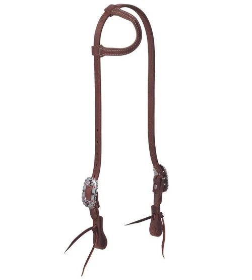 Weaver Leather Weaver ProTack Native Inlay One Ear Headstall 1 Weaver Leather Weaver ProTack Native Inlay One Ear Headstall