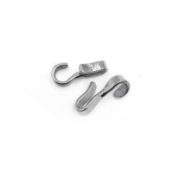 Fager Non-Swivel Curb Hook -Horse Supplies Store non swivel curb hook silver NSH fager 46872.1621036076