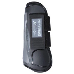 Professional's Choice Pro Performance Jump Boots Velcro -Horse Supplies Store pro performance velcro jump boots black front ASFTB100 BLA pro choice 22890.1658178998