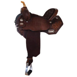 Circle Y Sarah Rose Vintage Rose Barrel Saddle -Horse Supplies Store sarah rose vintage barrel saddle left 1402 740V 05 circle y 35611.1600817308