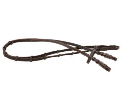 Signature By Antarès Web Reins With Stops -Horse Supplies Store signature web reins stops brown hero SIGOB REN3 04787.1674090546