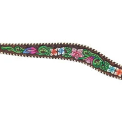 Circle Y Vibrant Garden Breast Collar -Horse Supplies Store vibrant flower breast collar multicolor front 1001 23 SC circle y 54399.1613176214